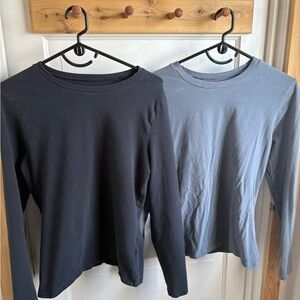 Abercrombie & Fitch Essential Tuckable Long Sleeve Shirts